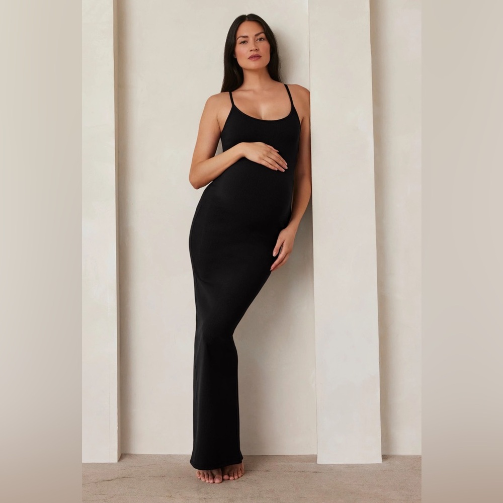 Bumpsuit Sculpting Rib Maxi Dress - Brand New - Size XS